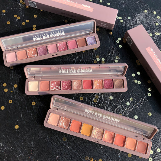 Paleta de Sombras de Ojos Nueve Colores Premium
