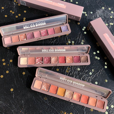 Paleta de Sombras de Ojos Nueve Colores Premium