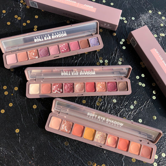 Paleta de Sombras de Ojos Nueve Colores Premium