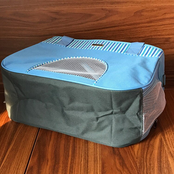 Mochila Transportadora para Mascotas con Malla Transpirable y Estructura Reforzada