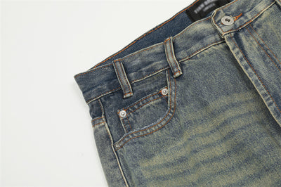 Pantalones Vaqueros Rotos Estilo Punk Retro para Hombre - Image 20