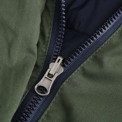 Parka Acolchada con Cuello de Piel Desmontable Reversible - Image 27