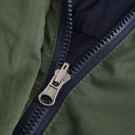 Parka Acolchada con Cuello de Piel Desmontable Reversible - Image 27