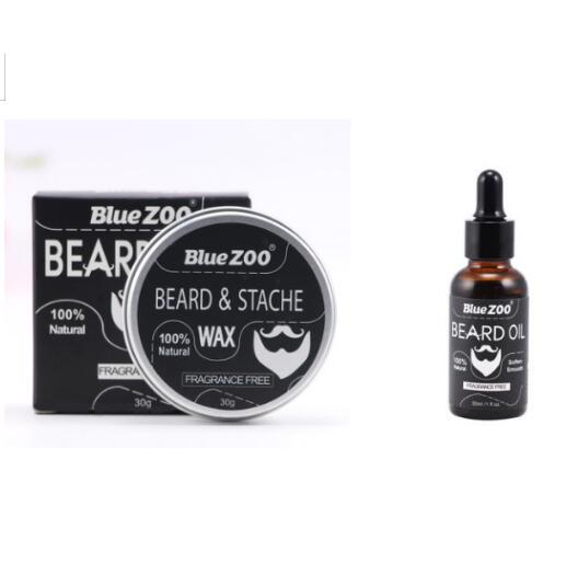 Set Completo de Cuidado de Barba Bluezoo - 7 Piezas Profesionales - Image 12