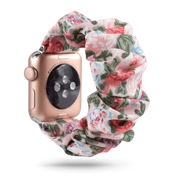 Correa de Tela Estampada para Apple Watch - Pulsera y Coletero