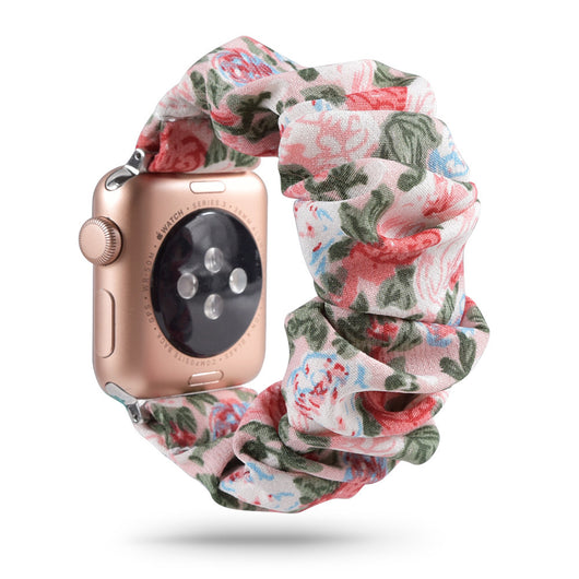 Correa de Tela Estampada para Apple Watch - Pulsera y Coletero