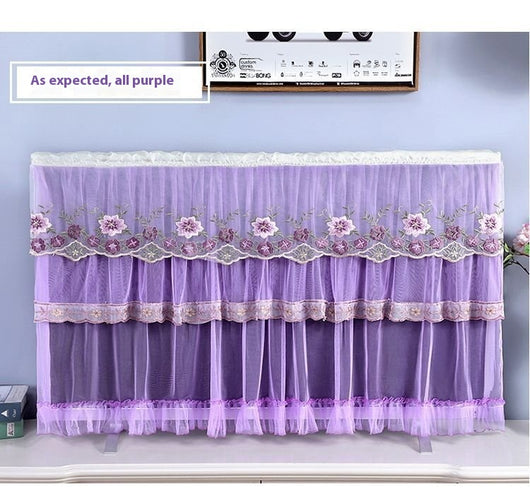 Funda Protectora de Encaje para Televisor - Cubierta Antipolvo Elegante - Image 14