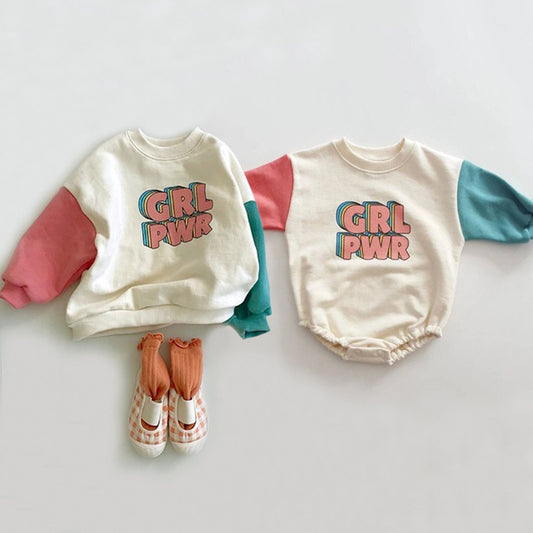 Jumpsuit Suéter para Bebé Niña