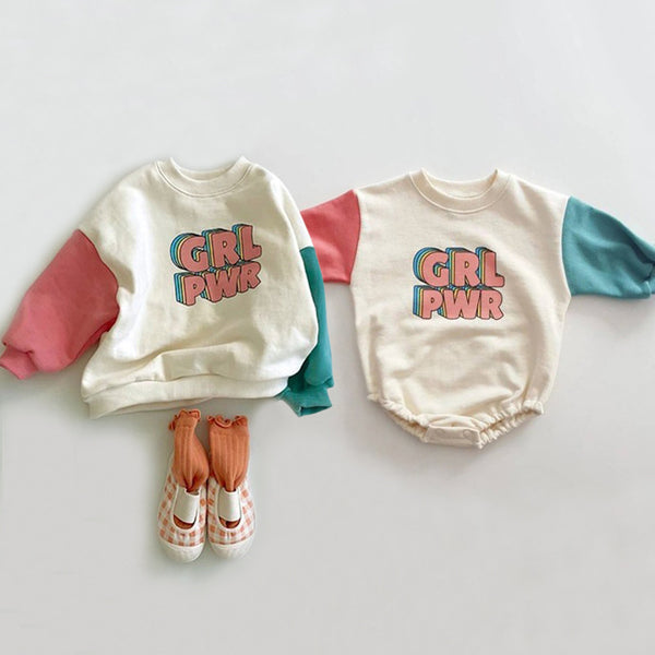 Jumpsuit Suéter para Bebé Niña