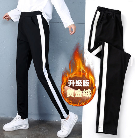 Pantalones Deportivos de Cachemira para Mujer - Cálidos y Elegantes para Otoño e Invierno - Image 2
