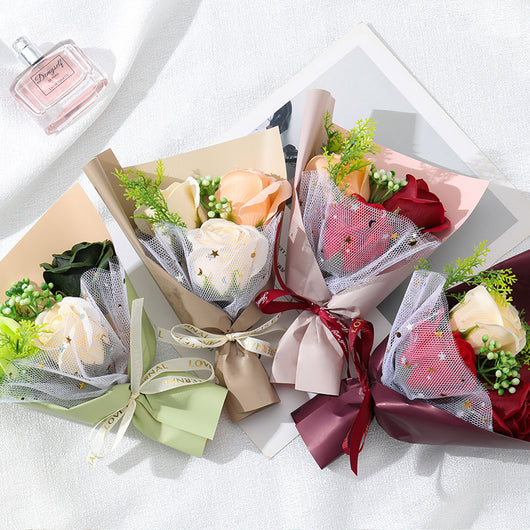 Ramo de Rosas Jabón Simulado 520 - Regalo Romántico para San Valentín - Image 31