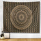 Preto Dourado Amarelo Flor 210 X 150