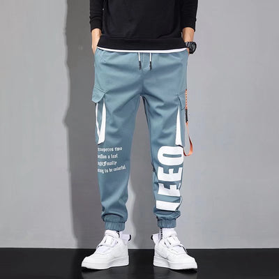 Pantalones Hip Hop Sueltos de Tendencia para Hombre - Primavera - Image 9