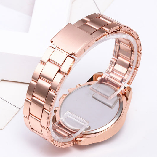 Reloj de Dama con Diamantes en Esfera de Aleación de Cuarzo - Image 4