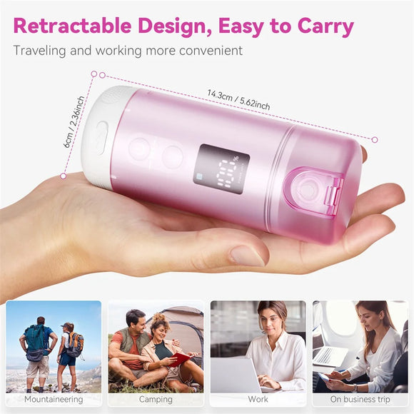 Lavadora Eléctrica Integrada para Baño Portátil