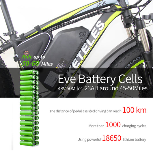 Bicicleta Eléctrica Dual Motor 21 Velocidades con Frenos de Aceite y Batería de Litio - Image 29