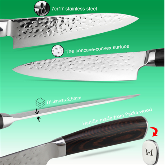 Cuchillo de Chef Profesional de Acero Inoxidable - Image 4
