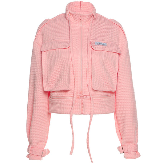Chaqueta Suelta con Cierre de Cremallera - Diseño Moderno y Versátil - Image 14
