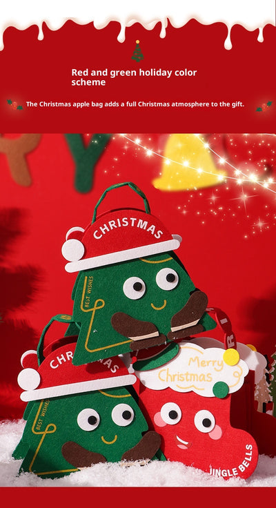 Bolsa de Fieltro Navideña con Diseño Infantil para Regalos - Image 10