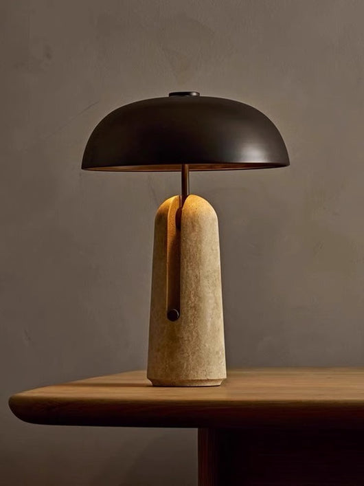 Lámpara de Mesa Seta de Piedra - Diseño Minimalista Creativo - Image 10
