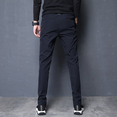 Pantalones Deportivos de Terciopelo Grueso sin Magnético para Otoño e Invierno - Image 4