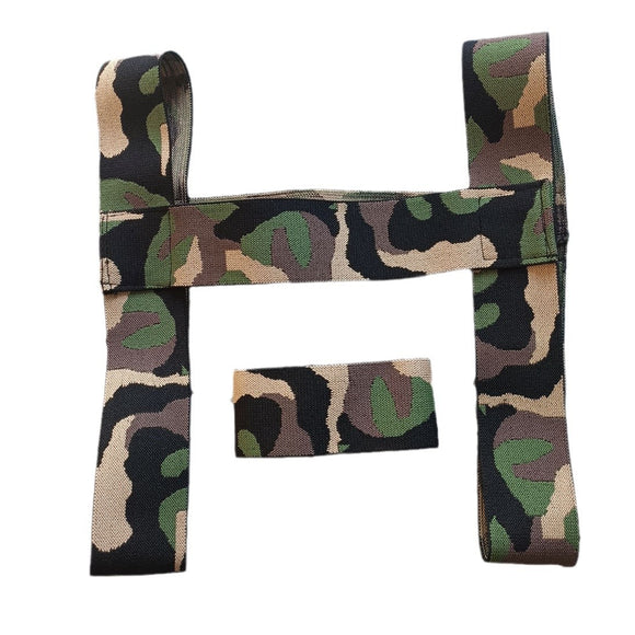 Tirantes Tácticos de Camuflaje para Realzar tu Musculatura en el Gimnasio