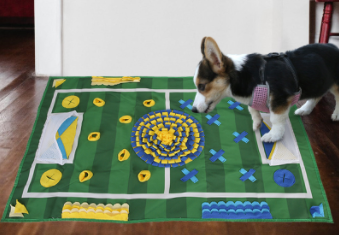 Manta de Olfato y Puzzle para Perros y Gatos - Juguete Interactivo Masticable - Image 5
