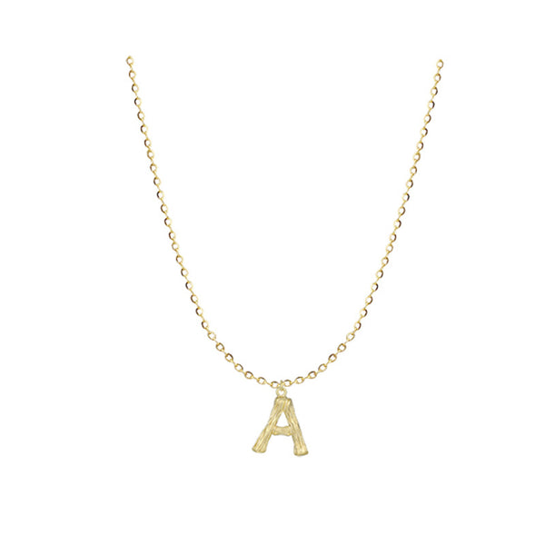 Collar de Plata 925 con Letras del Abecedario Estilo Vintage - Image 40