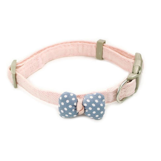Collar para Gato con Lunares y Moño de Algodón - Image 4