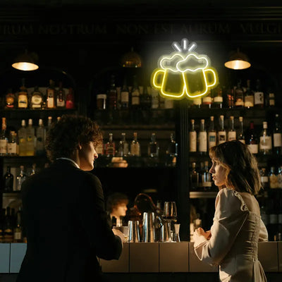 Letrero Neon LED Bar Beer Cheers - Luz Decorativa - Image 13