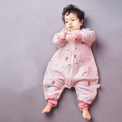 Saco de Dormir para Bebé de Algodón Puro Acolchado con Control de Temperatura - Image 3