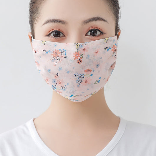 Mascarilla de Gasa Floral Elegante - Image 17