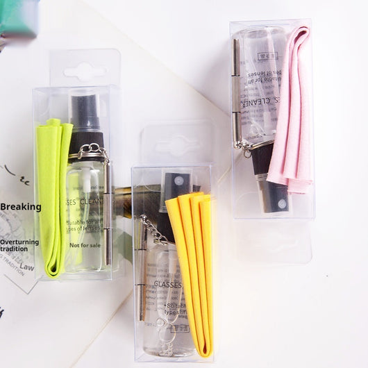 Kit de Limpieza para Lentes: Líquido, Paño y Destornillador - Image 2