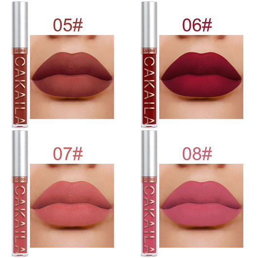 Pack de 10 Brillos Labiales Mate Resistente al Agua con Acabado Antiadherente - Image 14