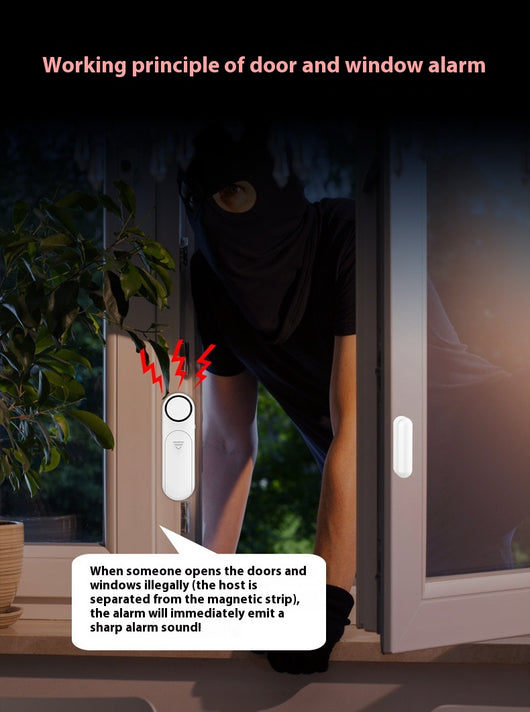 Alarma de Seguridad para Puertas y Ventanas con Red Protectora - Image 9
