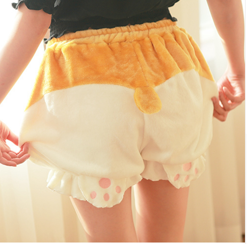 Leggins Cortos Anime Kawaii - Shorts Suave de Algodón para Chica
