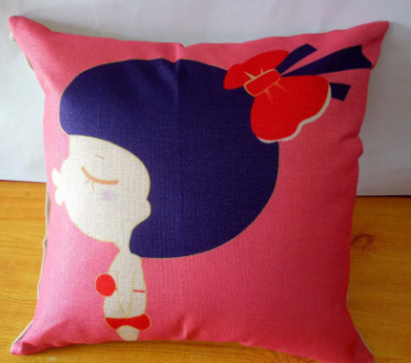 Cojín de Respaldo con Diseño Infantil y Tela de Lino - Image 10