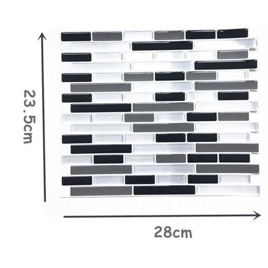 Adhesivo de Pared 3D con Efecto Estéreo a Rayas - Image 5