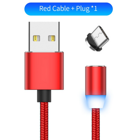 Cable de Carga Magnético LED Compatible con Apple 1m - Image 24