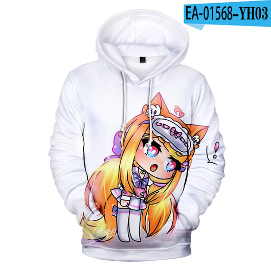 Sudadera con Capucha Estampado 3D Colorido para Adultos y Niños - Image 11