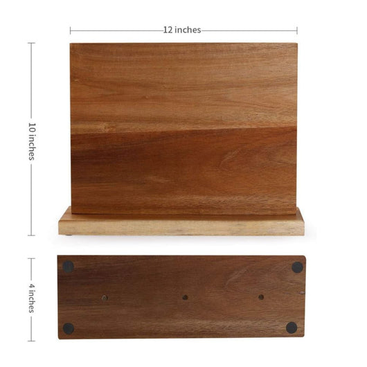 Soporte Magnético Doble para Cuchillos en Madera de Acacia - Image 7