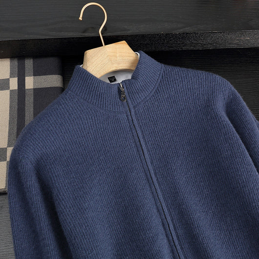 Suéter de Cachemira para Hombre Grueso y Elegante - Image 4