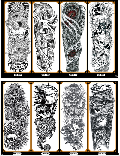 Manga Completa Tatuaje Temporal Impermeable Serie QB - Image 42