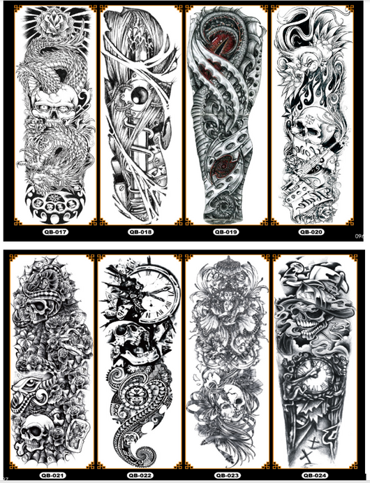 Manga Completa Tatuaje Temporal Impermeable Serie QB - Image 42