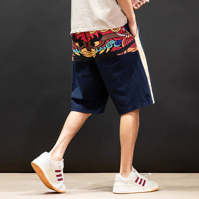 Pantalones Deportivos Rectos Estilo Asiático Cintura Media - Image 8