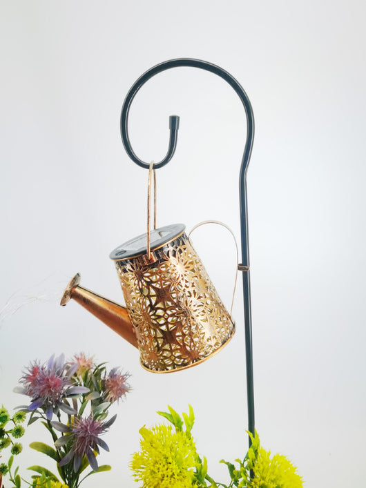 Lámpara Solar Decorativa con Diseño de Tetera para Jardín y Patio - Image 14