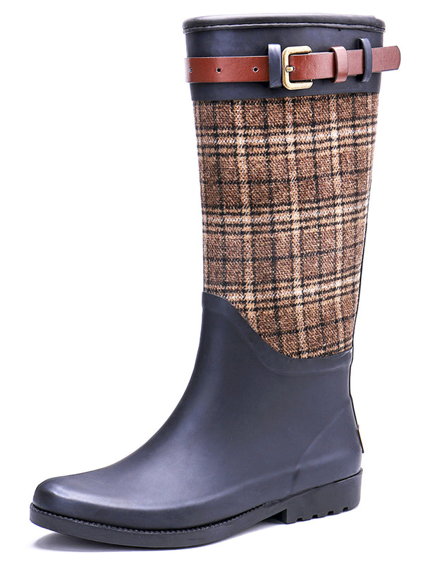 Botas de Lluvia Premium para Mujer con Tubo Intermedio - Protección Total