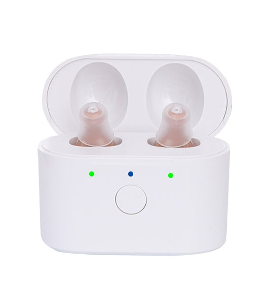 Audífonos Recargables Inteligentes con Amplificación de Sonido y Control de Ruido