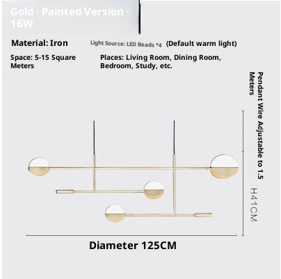 Lámpara Colgante Personalizada para Dormitorio, Estudio y Comedor - Image 6