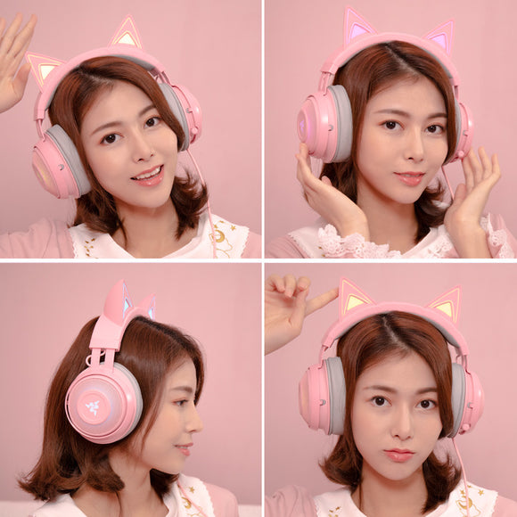 Auriculares Luminosos para Gatos